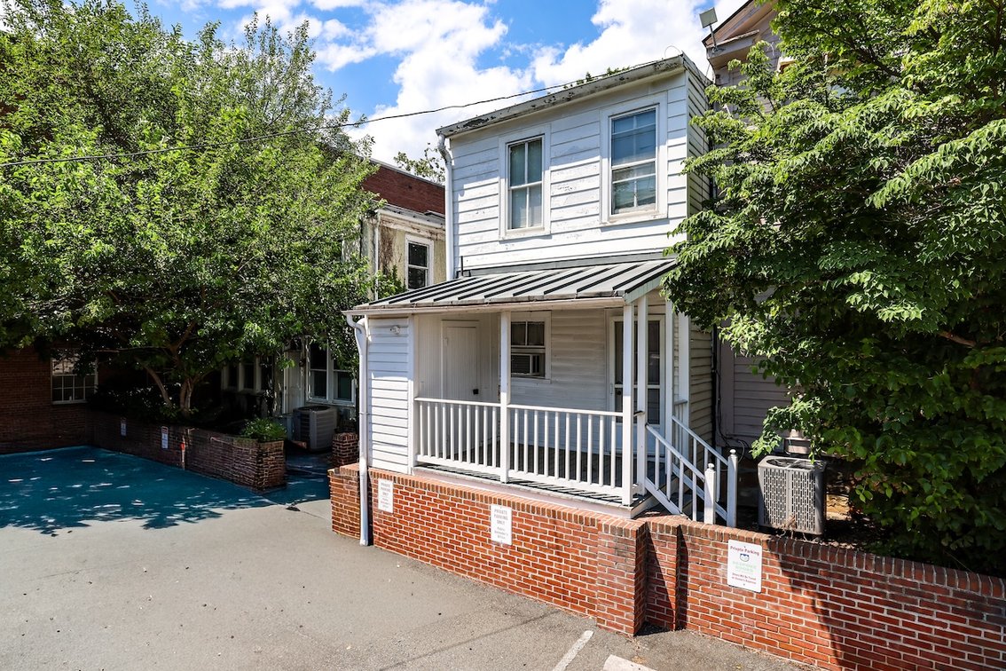 Image for Rare Downtown Leesburg, VA Opportunity! 3 Attached Buildings with 13 Parking Spaces on E. Market St. Across from the Historic Courthouse — Selling as a Single Offering!!