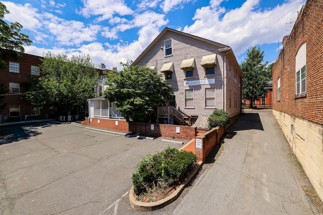 Image for Rare Downtown Leesburg, VA Opportunity! 3 Attached Buildings with 13 Parking Spaces on E. Market St. Across from the Historic Courthouse — Selling as a Single Offering!!