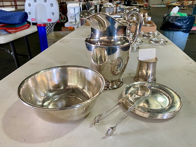 Image for Platinum Diamond Ring, Henkel Harris Furniture, Sterling Silver, Dolls, Flat Screen Monitors - Virtual Auction