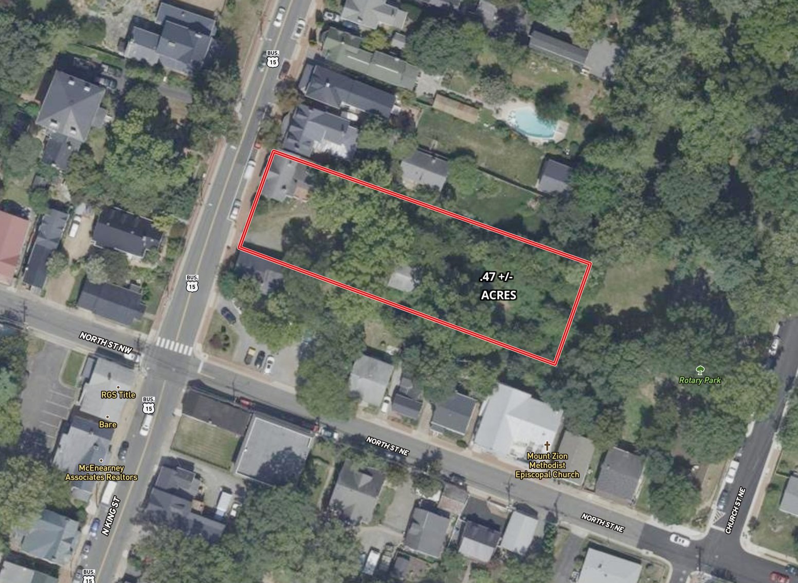 Image for 3 BR/2 BA Home on .47 +/- Acre North King St. Lot in Historic Downtown Leesburg, VA--SELLING to the HIGHEST BIDDER!!