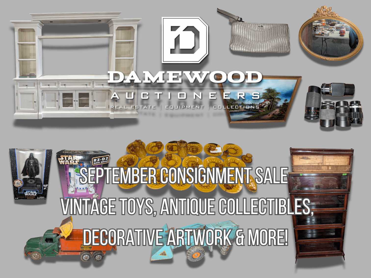 Image for September Consignment Sale - Vintage Toys, Antique Collectibles, Decorative Artwork & More! - Virtual Auction - No In-Person Bidding