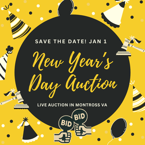 Image for January 1, 2026 Annual LIVE New Year's Day Auction