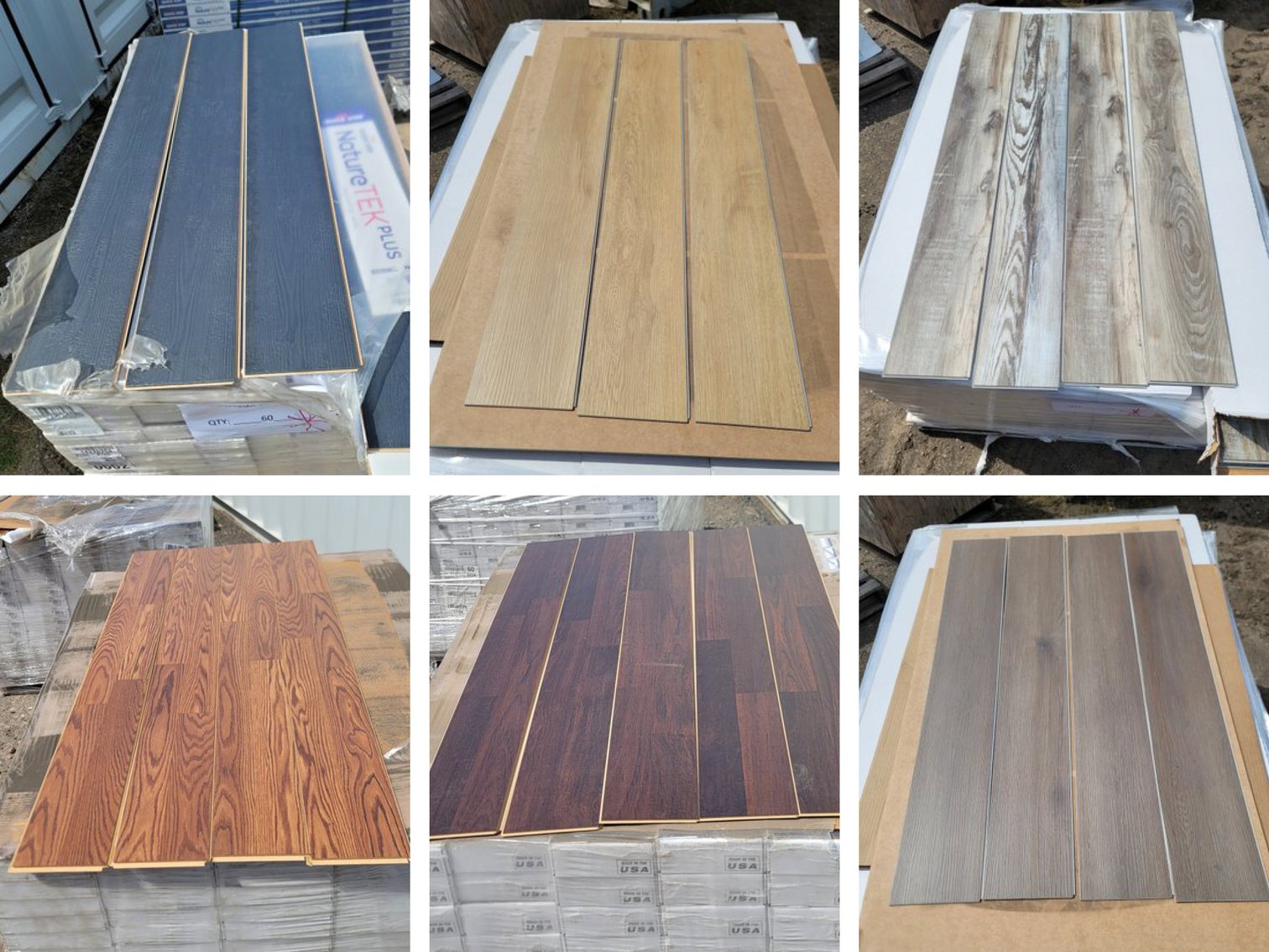 New Waterproof Vinyl & Laminate Snap Together Flooring