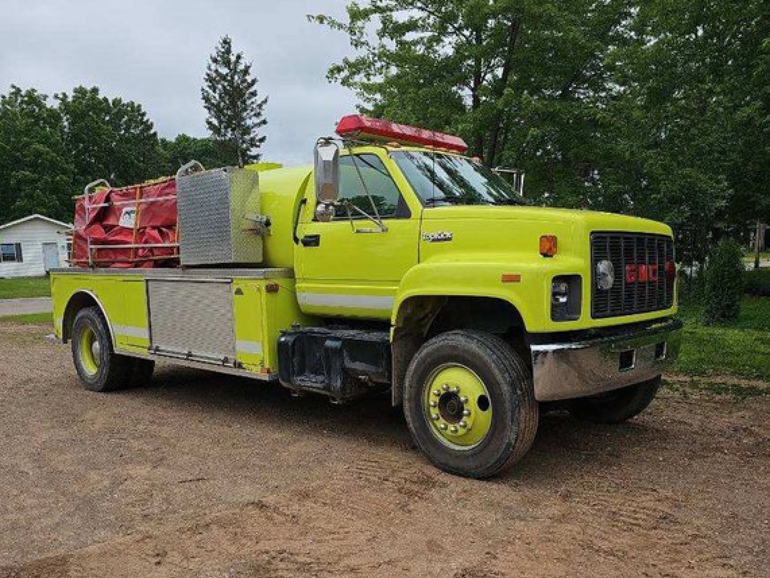 1994 GMC Topkick Water Truck With 2,000 Gallon Tank (122890)