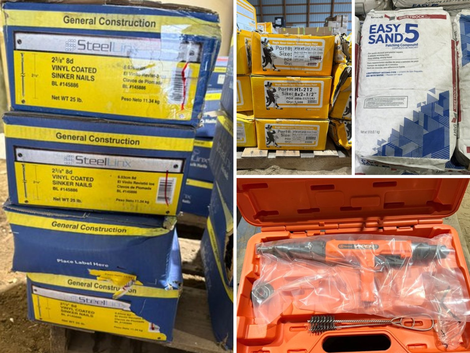 Surplus Hardware: Nails, Screws, Staples & More (154352)