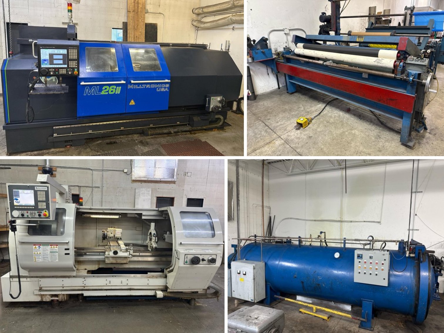 The Roller Company Complete Liquidation: Roller Fabrication & Remanufacturing Machinery (153953)