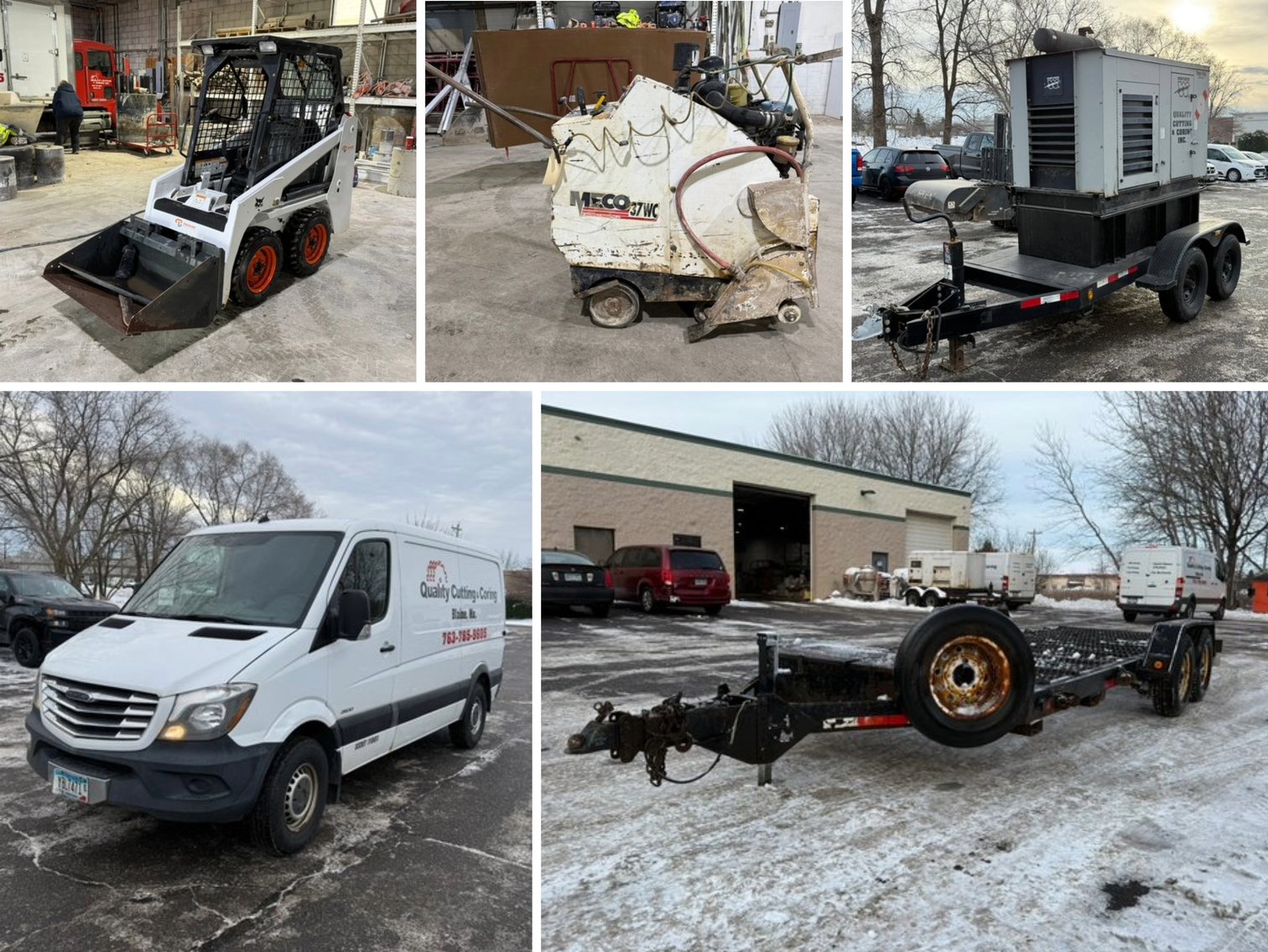 Concrete Equipment Surplus to Ongoing Operations (153818)