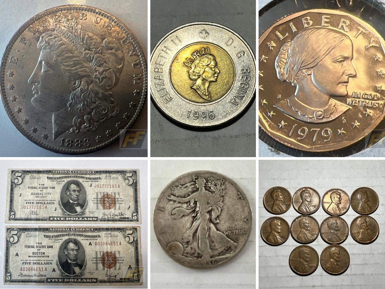 Collectible Coins & Paper Currency (155447)