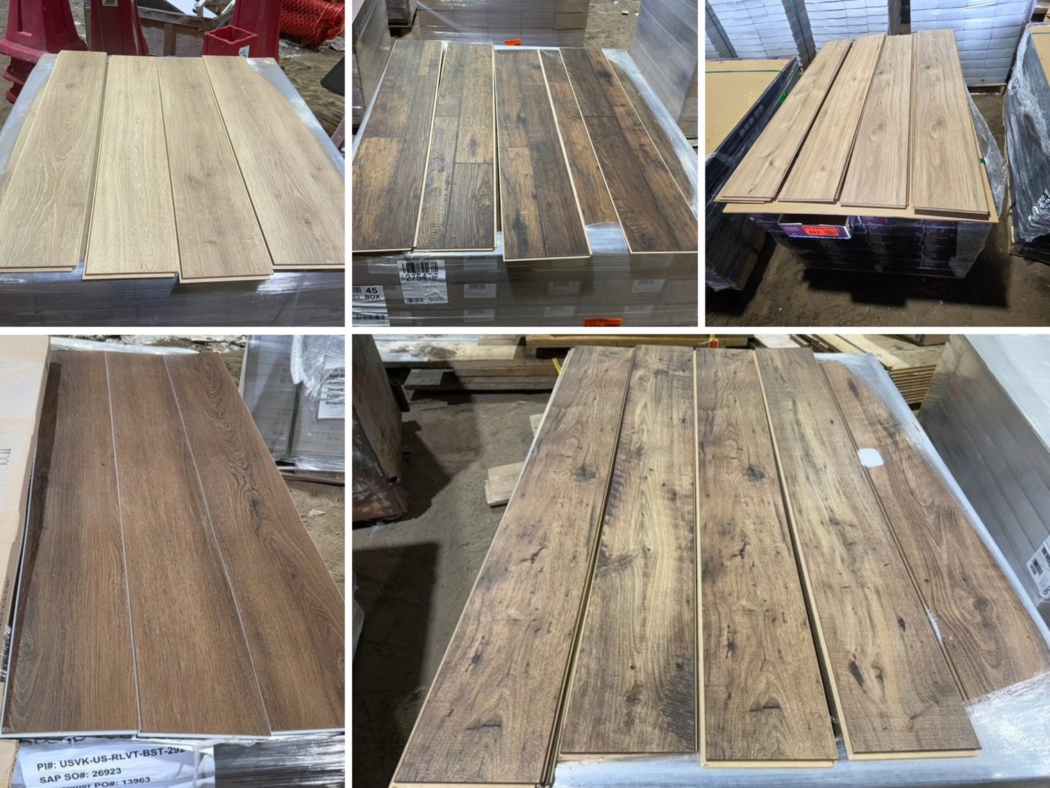 Over 33,000 Sq Ft of Plank Click Together Flooring: #3 (154999)