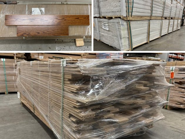 Image for Surplus Hardwood Flooring & Primed Trim Boards