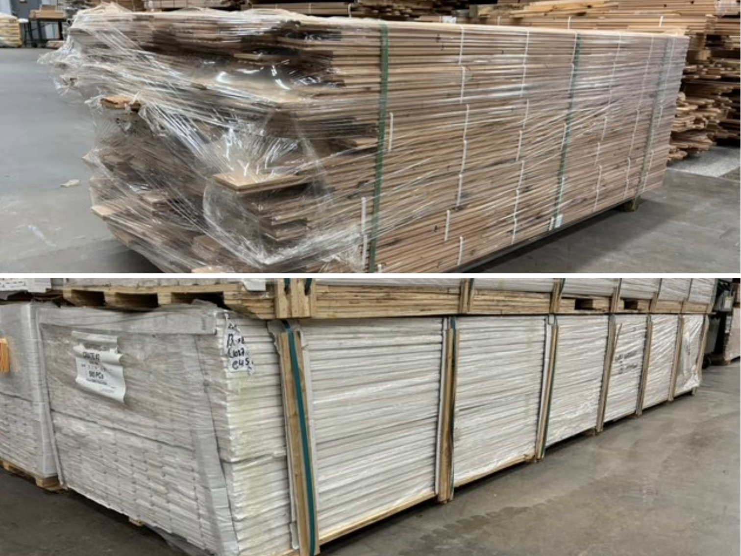 Surplus Hardwood Flooring & Primed Trim Boards