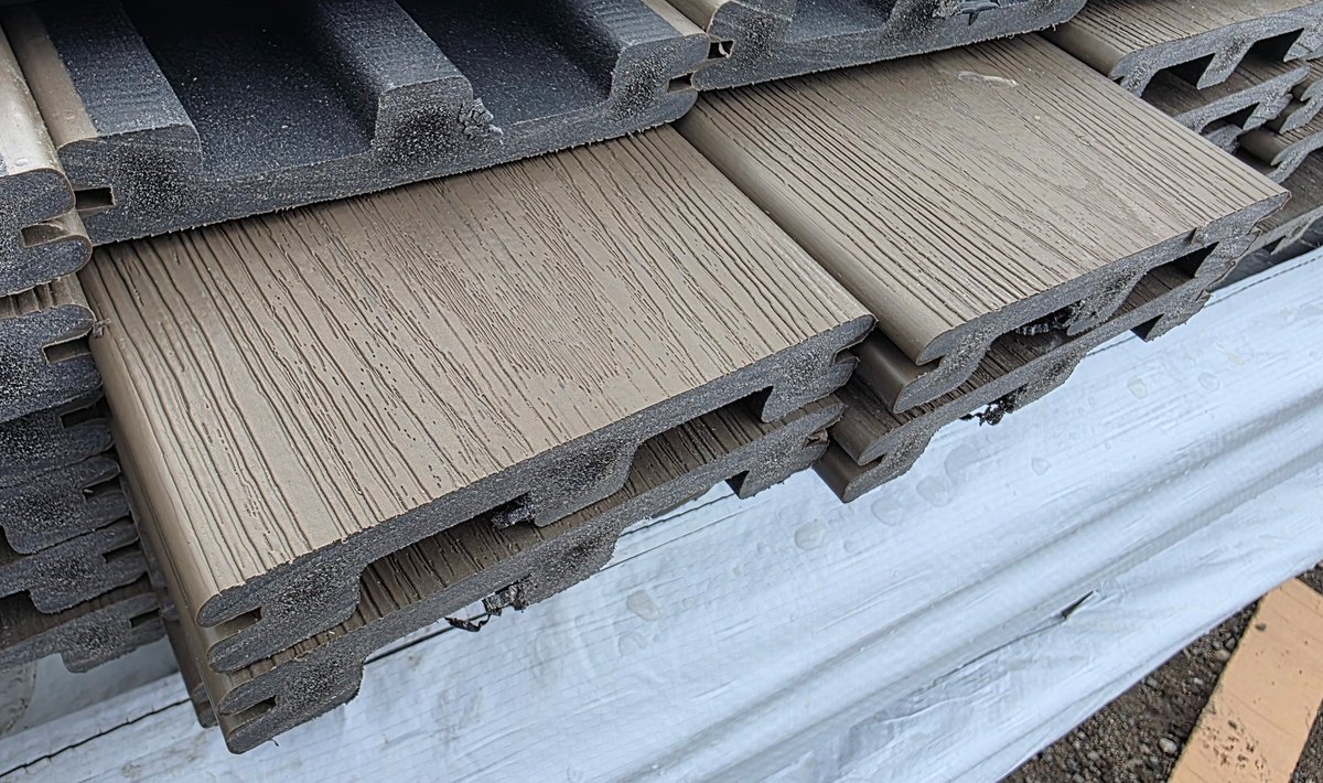 Slotted Composite Deck Boards: 12' & 16'