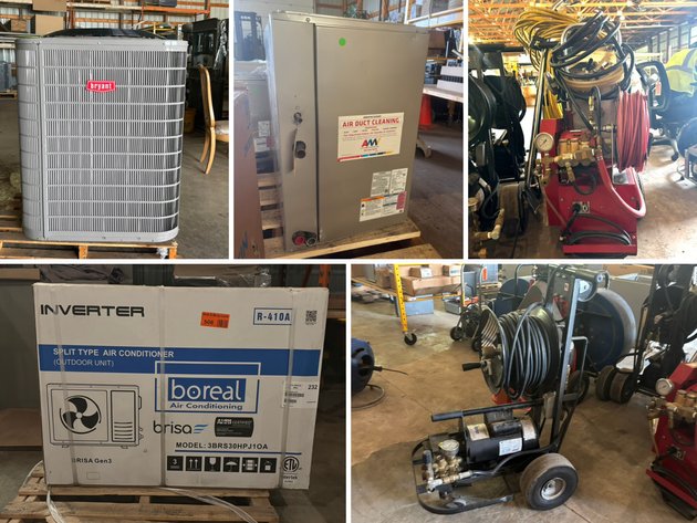 Image for Air Conditioning Units, HVAC, Plumbing & Drain Equipment