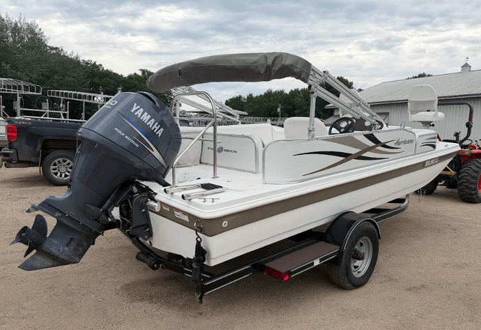 Image for 2010 Hurricane FD199 RE 19' Boat With 2010 Tennessee Trailer & Flow Boat Lift