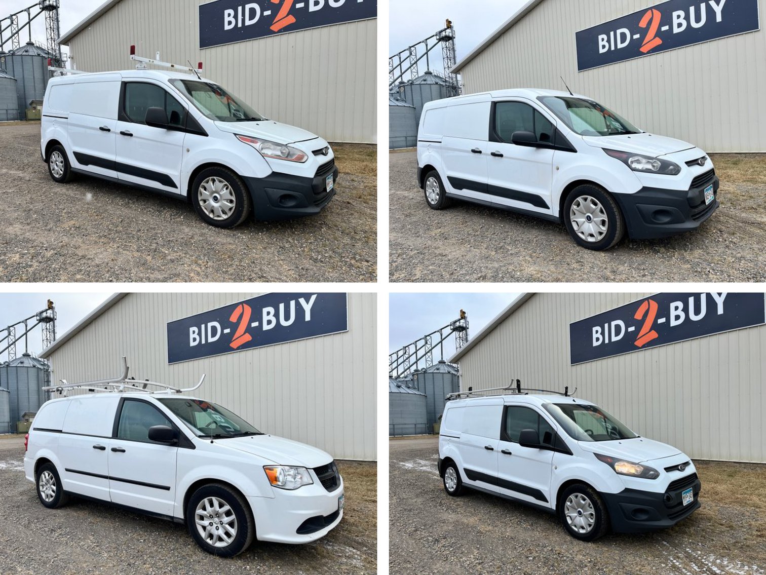 2014-2015 Ford Transit Connect & 2015 Dodge Ram Work Van (132949)