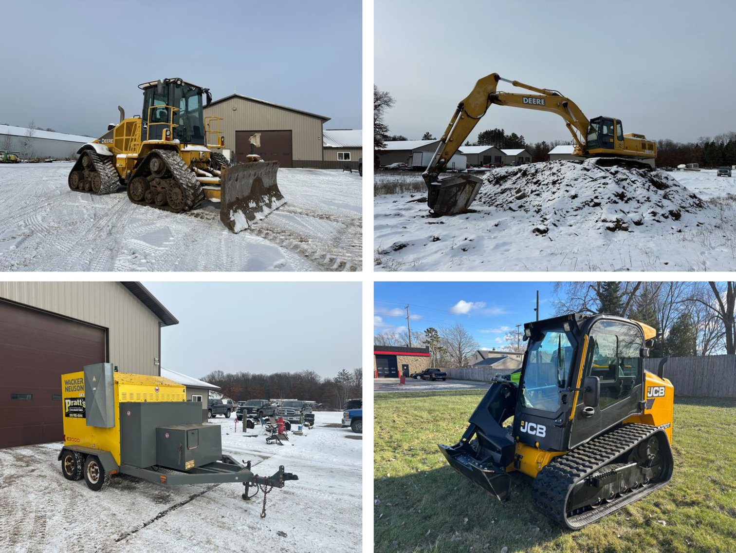 WI & MN Multiple Locations Construction & AG Equipment Auction (118476)
