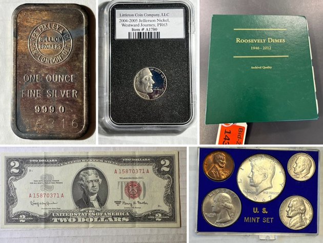 Image for Major Estate Coin Collection – Over 450 Lots (138305)