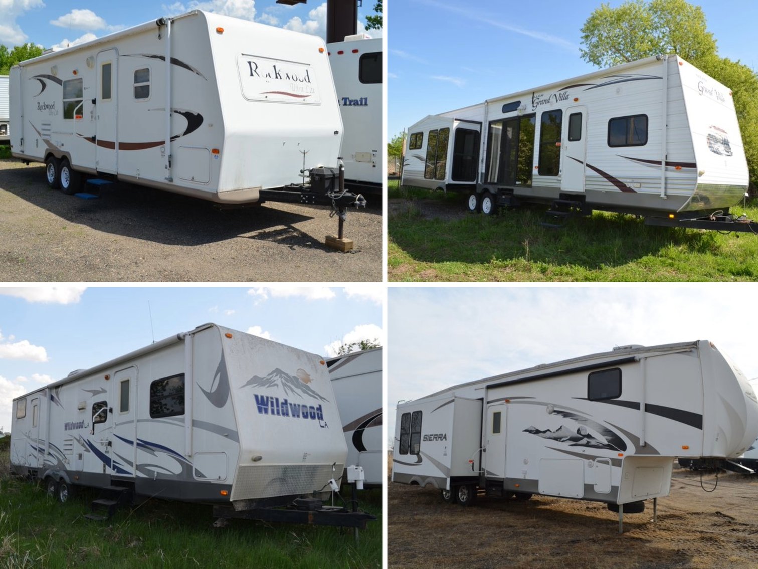 (19) Campers: Travel Trailers, 5th Wheels & Park Models (141277)