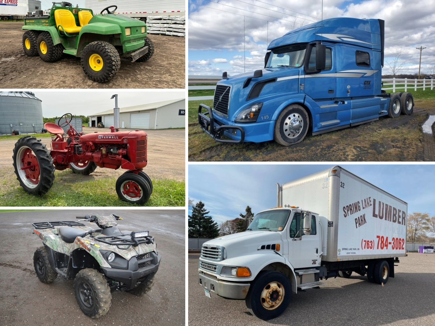 *MN Multiple Locations Construction & AG Equipment Auction (137436)