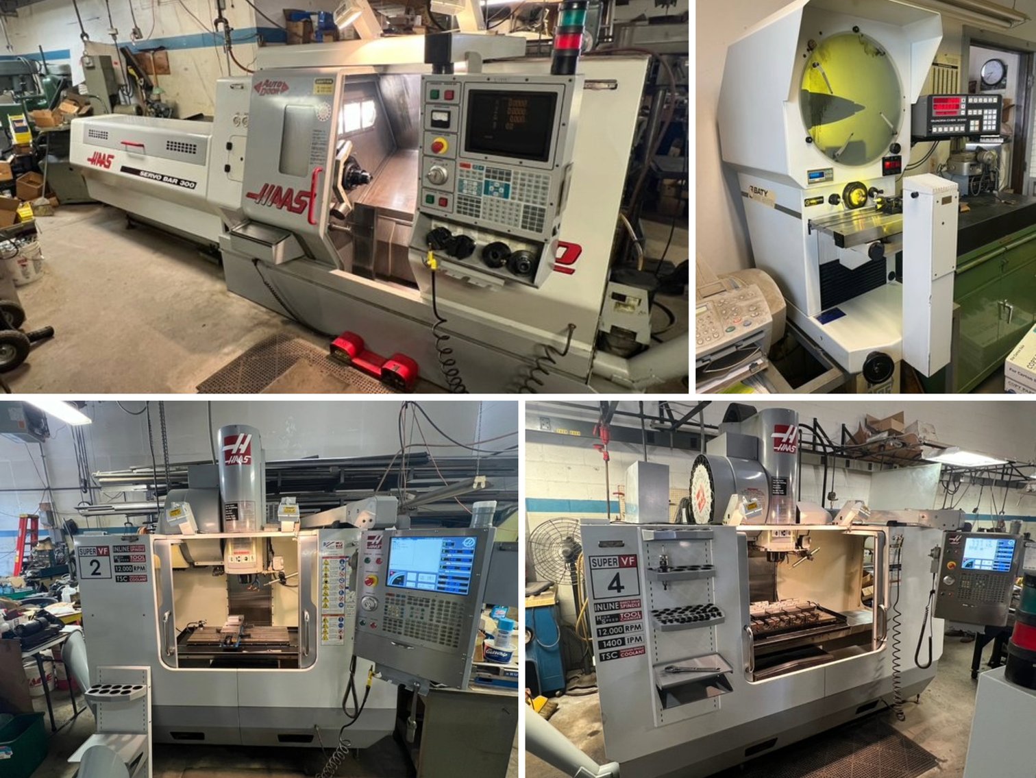CNC Job Shop Auction – Downsizing & Relocating (131939)