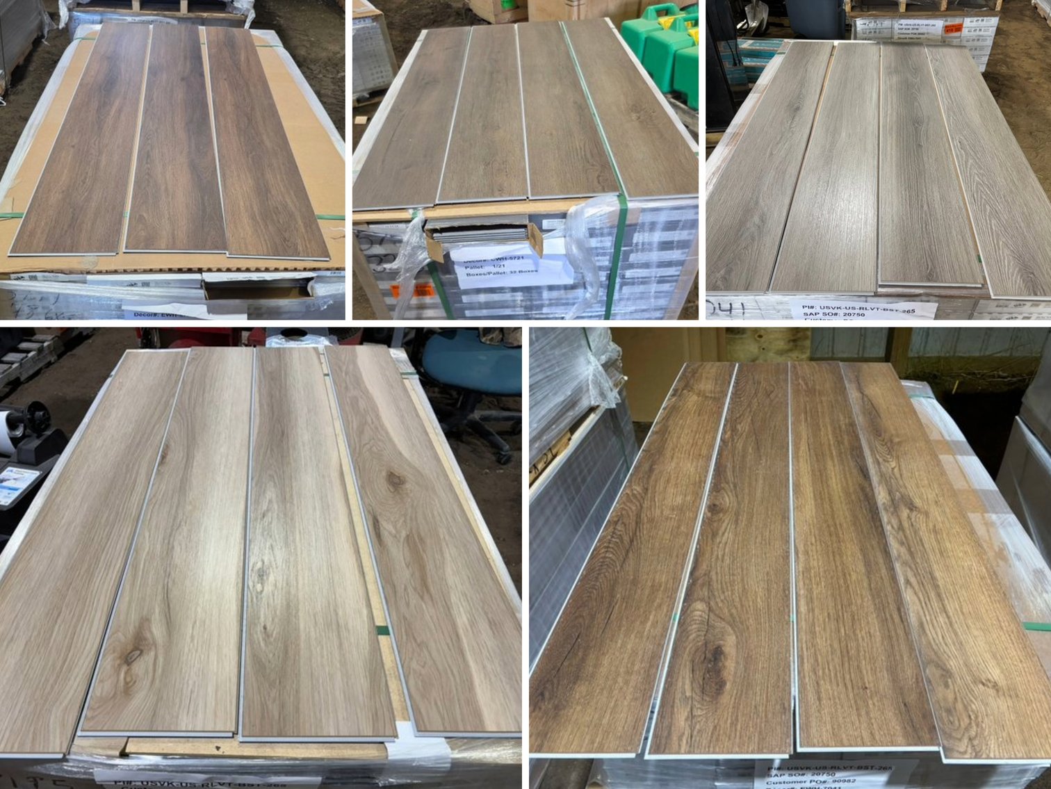 Waterproof Luxury Vinyl Click Plank Flooring (143296)