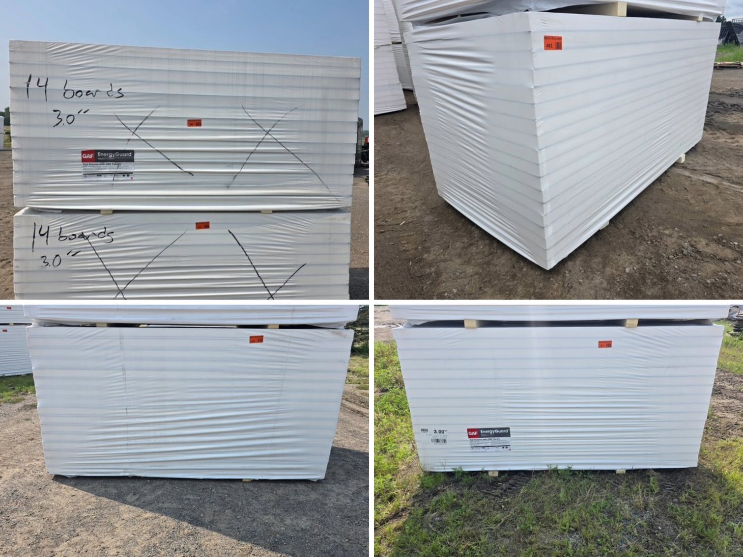 GAF EnergyGuard Polyiso Insulation: Tapered & Flat (145879)