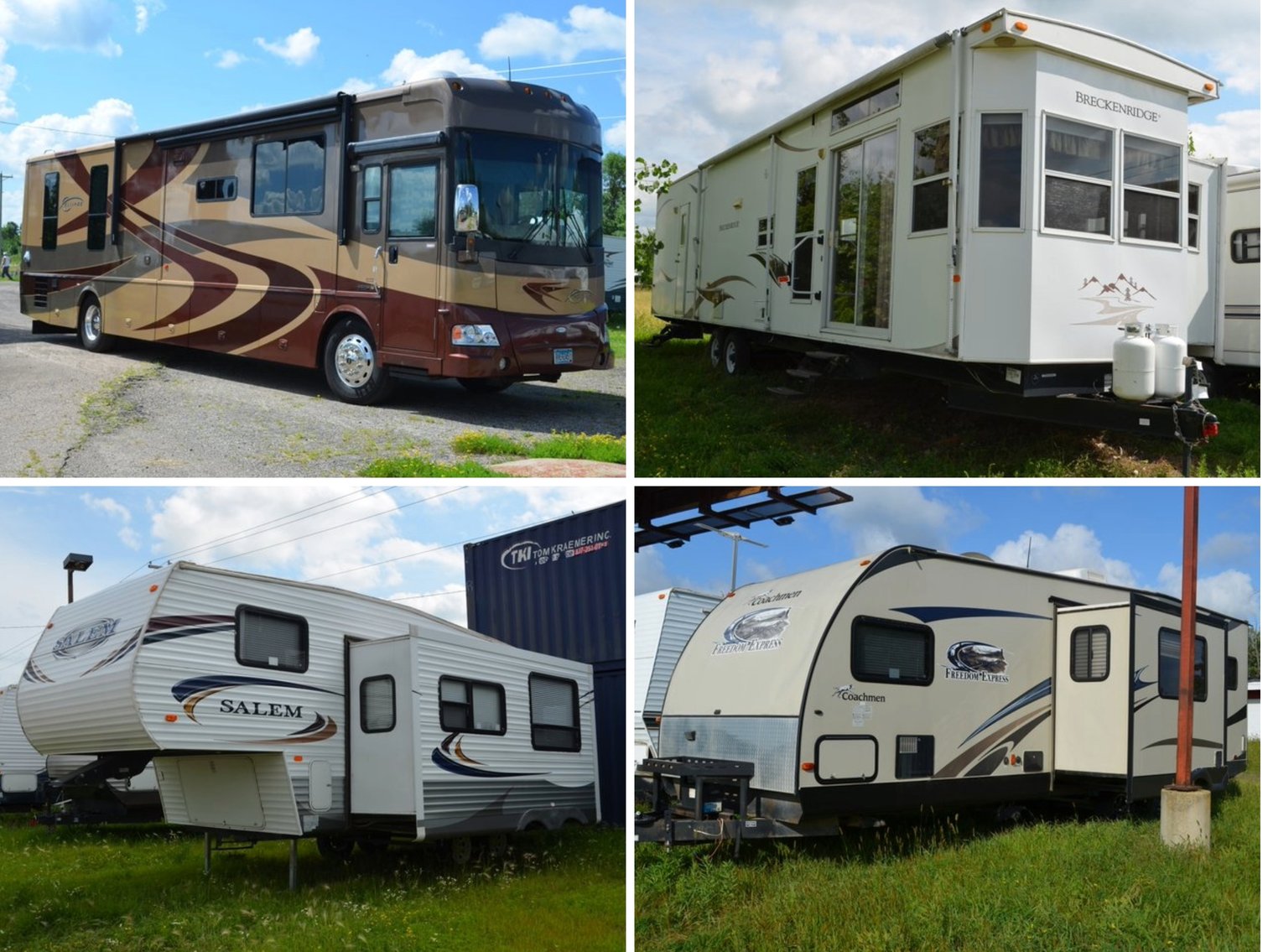 (19) Campers: Motorhome, Travel Trailers, 5th Wheels (147776)