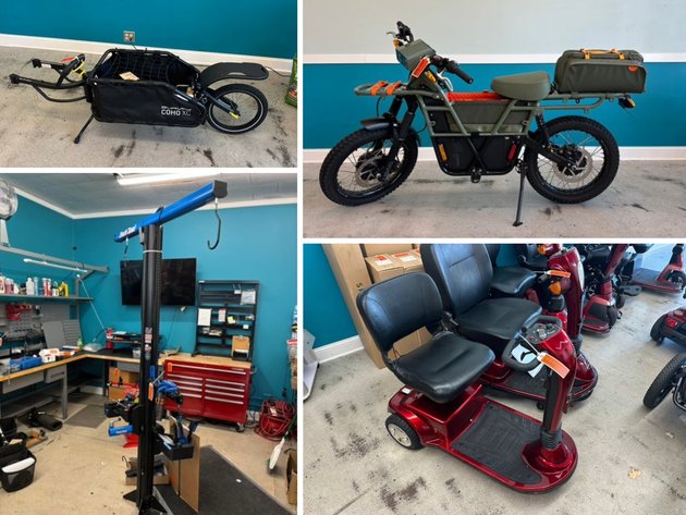 Image for Freedom Mobility Complete Business Liquidation: E-Bikes, Scooters, Tools, Inventory (149069)