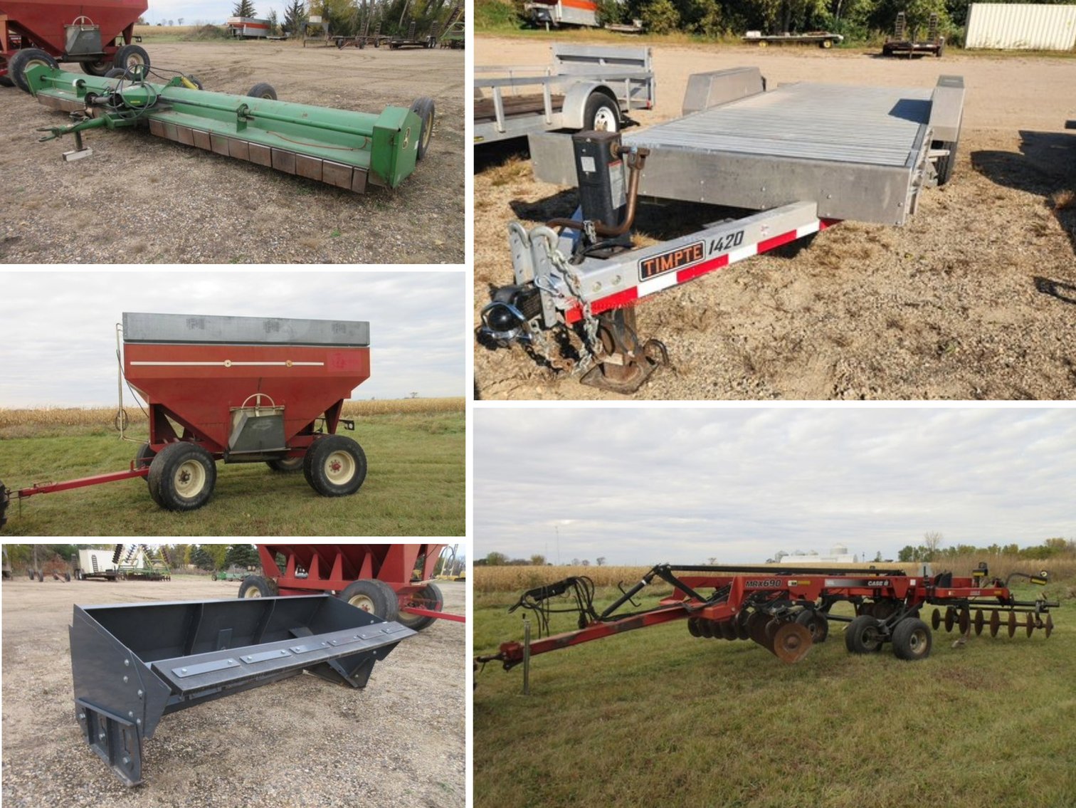 Farm Equipment, Trailers, Pallet Racking