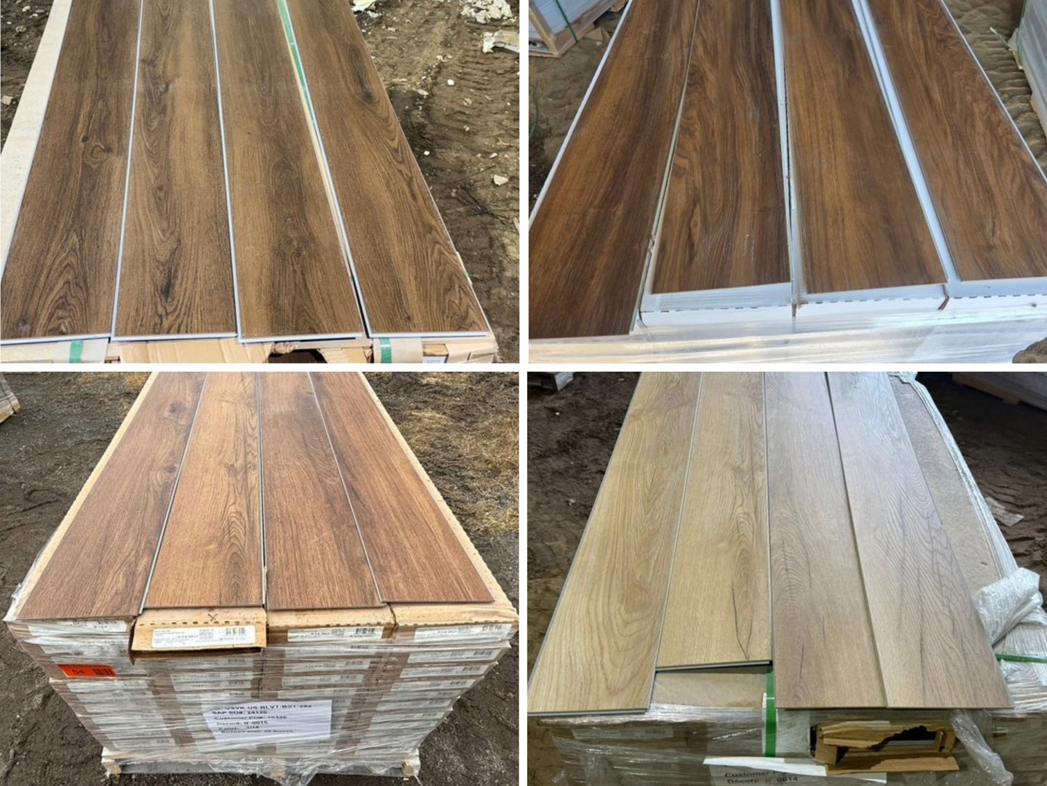 Waterproof Luxury Vinyl Click Plank Flooring (150994)