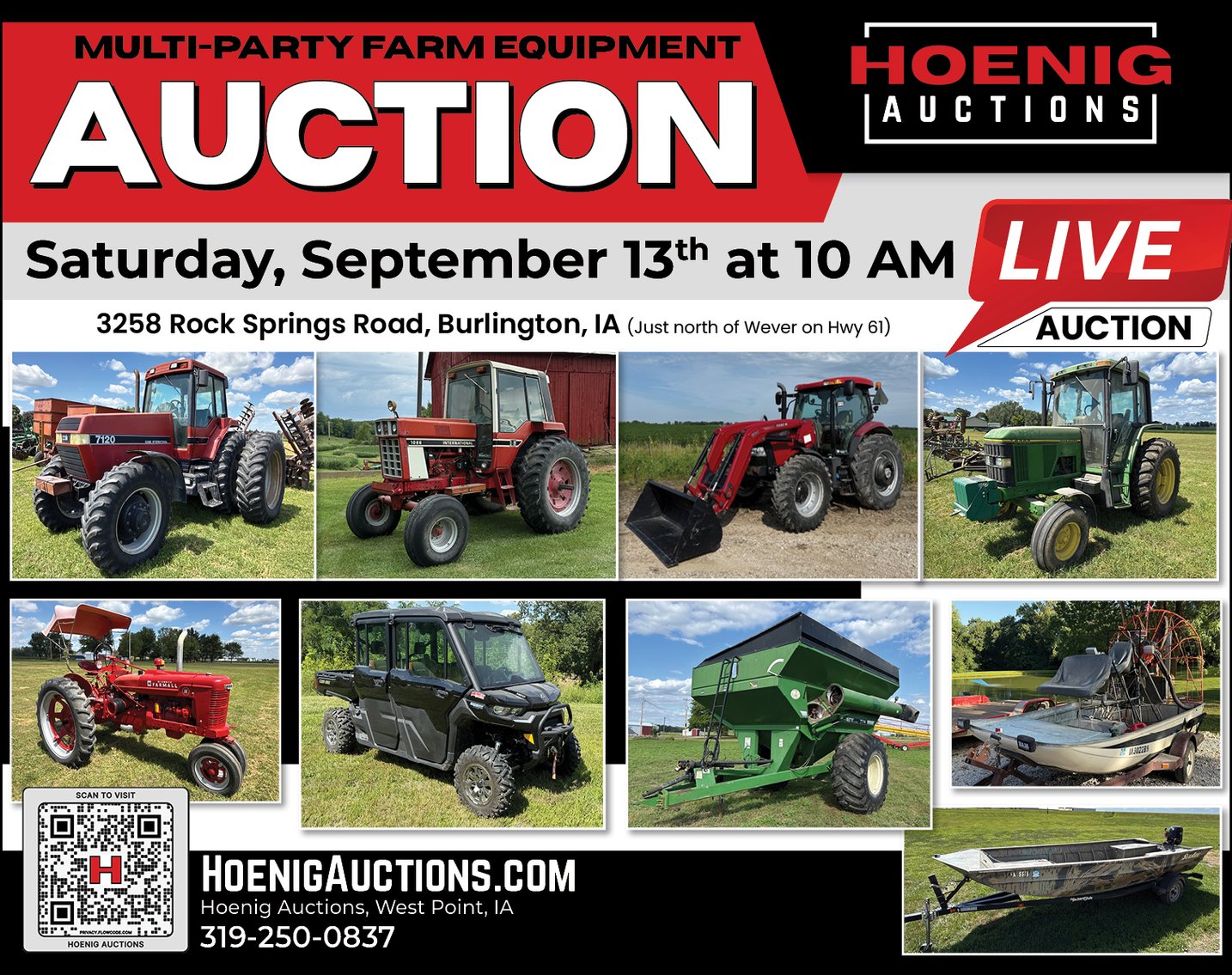 Image for Multi-Party Farm Equipment Auction