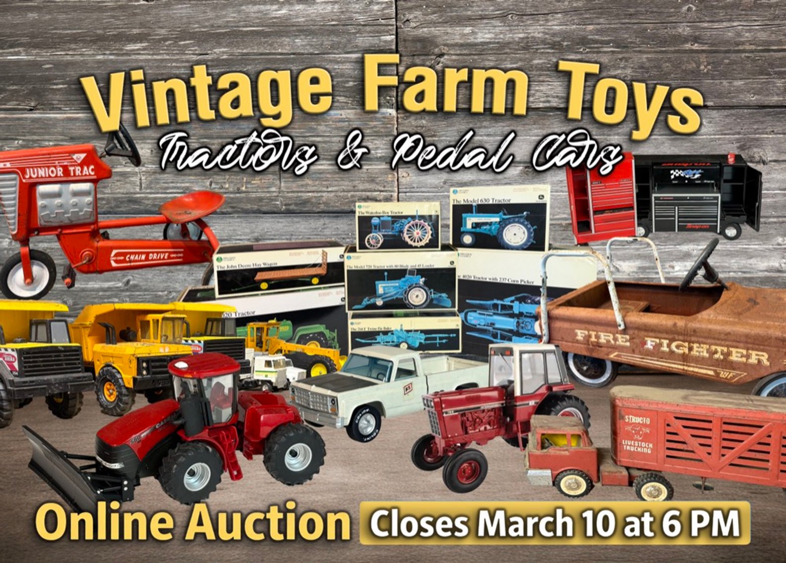 Image for Farm Toys, Tractors and Pedal Cars