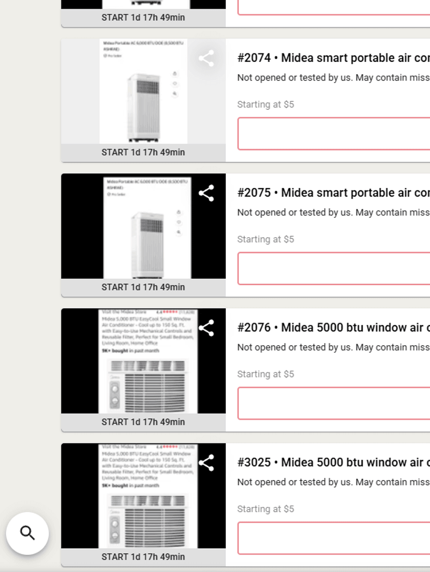 Image for 05-09-26 Online Only TGT A2 Auction