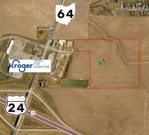 Image for 3 Tract Prime Commercial Land Auction Waterville, OH