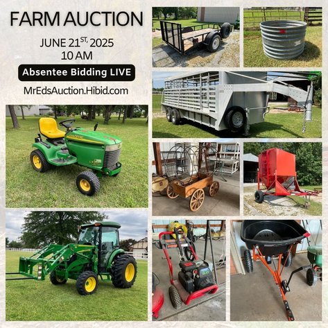 Image for Farm Equipment Auction