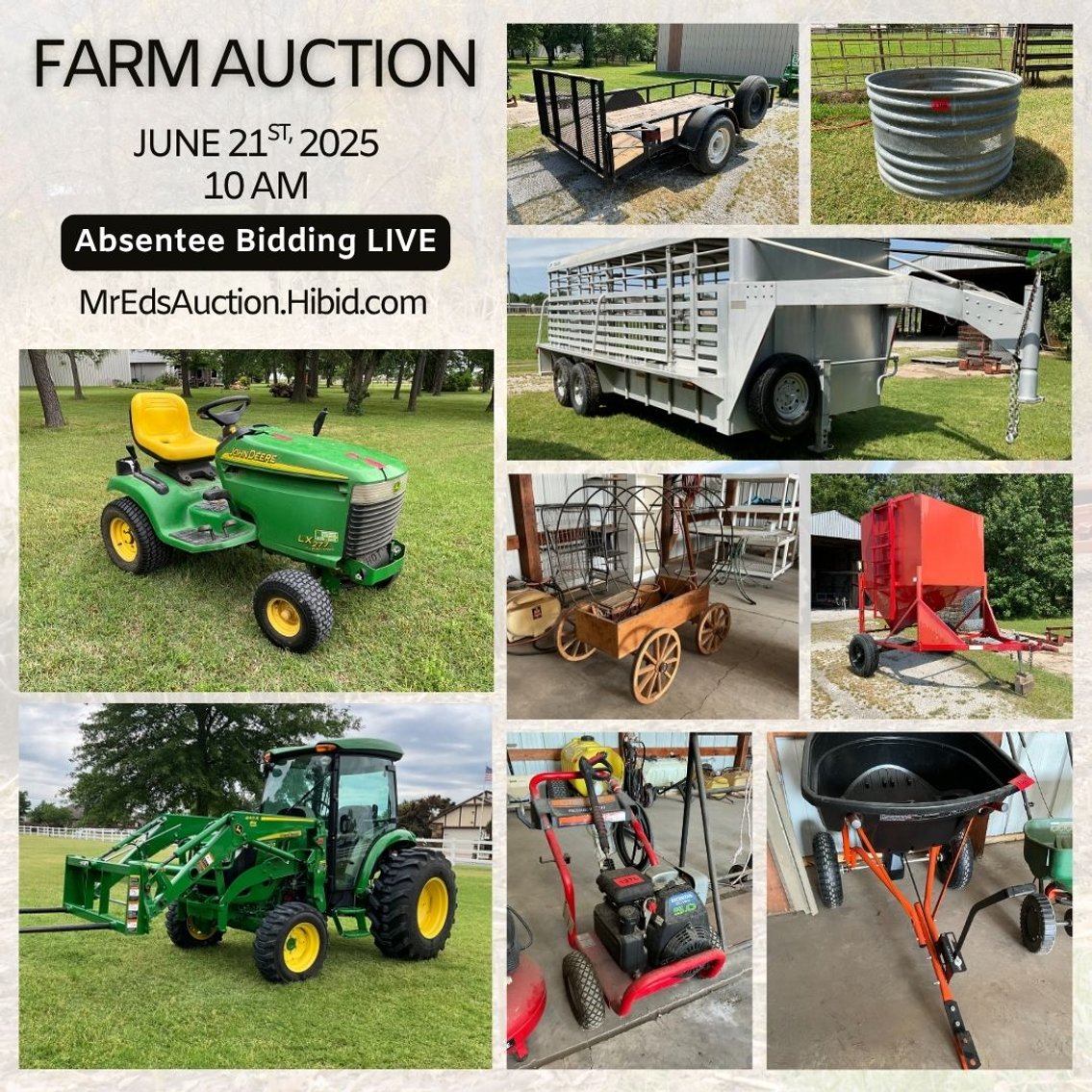 Image for Farm Equipment Auction