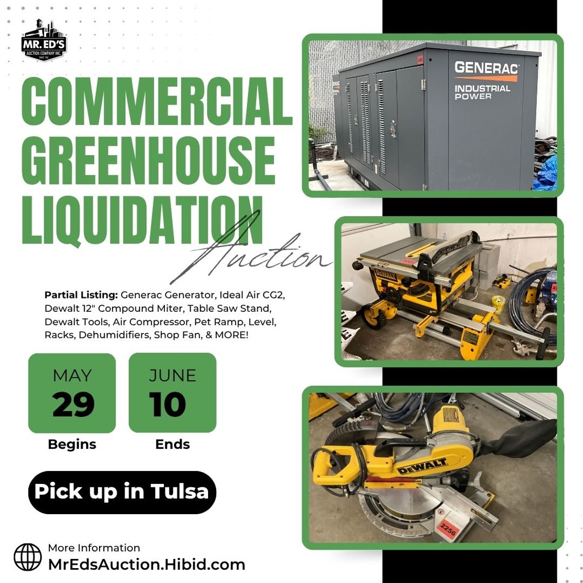 Image for Commercial Green House Liquidation Auction