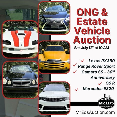 Image for ONG & Estate Auto Auction