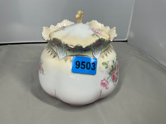 Image for RS Prussia Porcelain & Vintage Brass Bell Auction