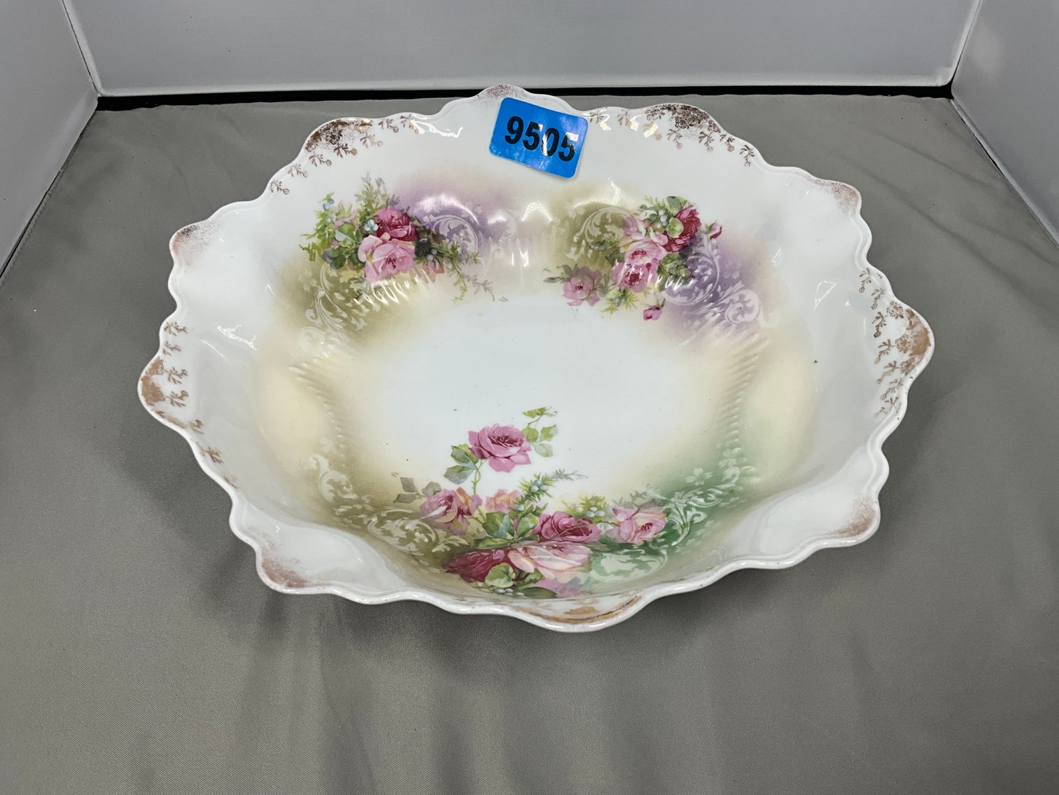 Image for RS Prussia Porcelain & Vintage Brass Bell Auction