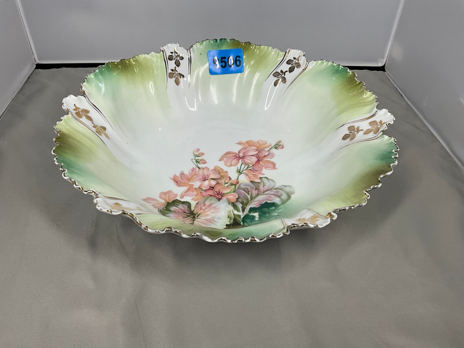 Image for RS Prussia Porcelain & Vintage Brass Bell Auction