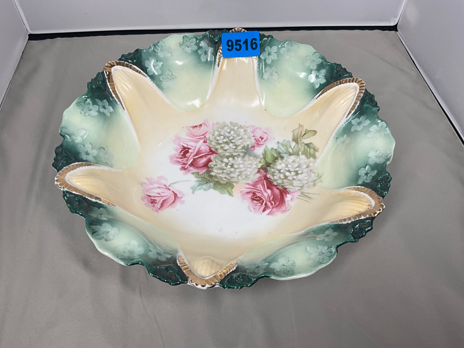 Image for RS Prussia Porcelain & Vintage Brass Bell Auction