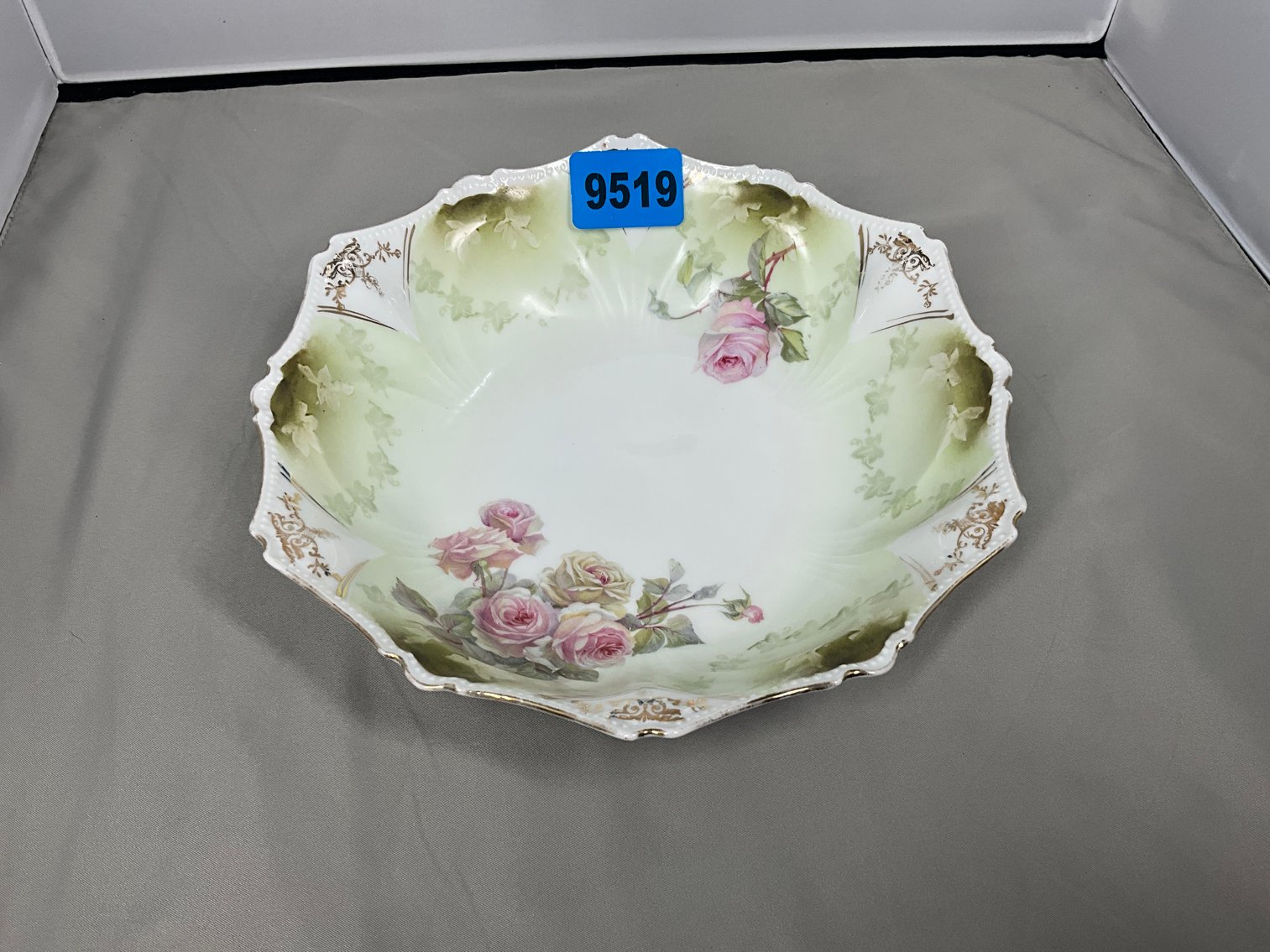 Image for RS Prussia Porcelain & Vintage Brass Bell Auction