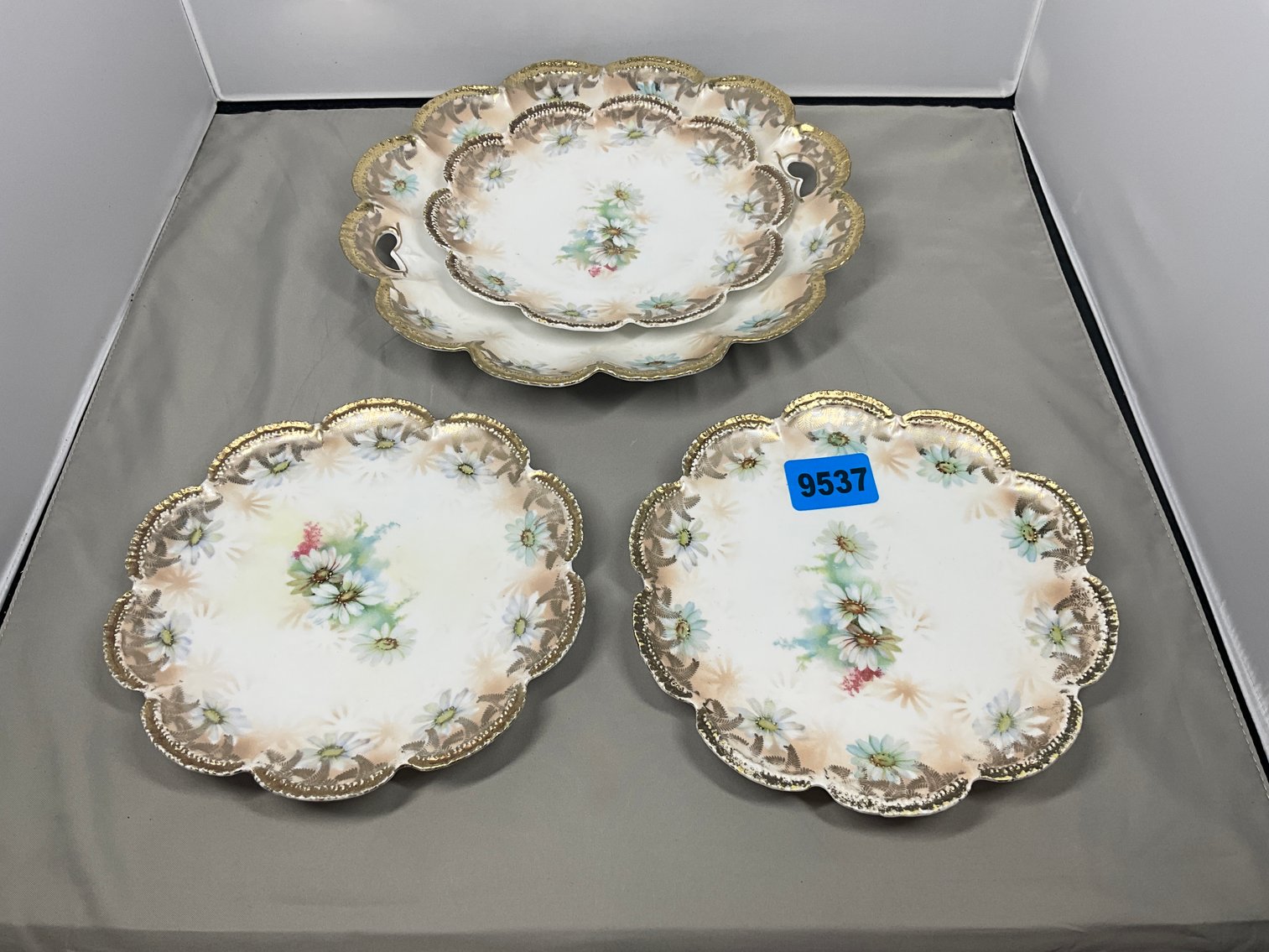 Image for RS Prussia Porcelain & Vintage Brass Bell Auction