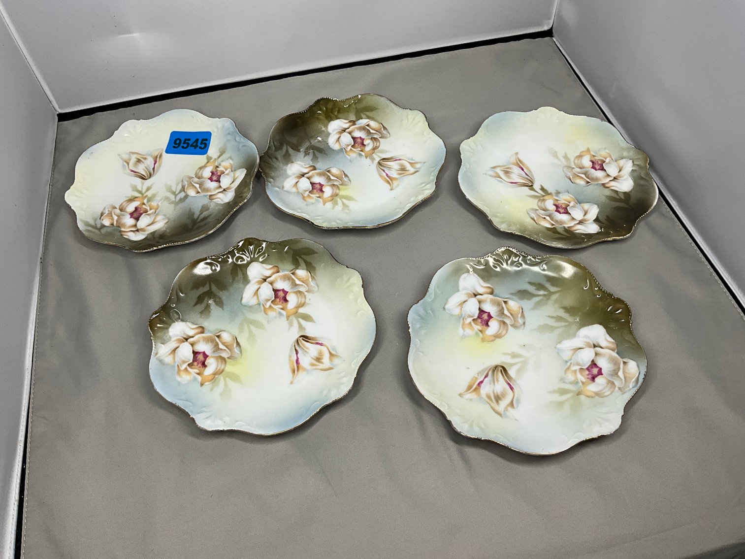 Image for RS Prussia Porcelain & Vintage Brass Bell Auction