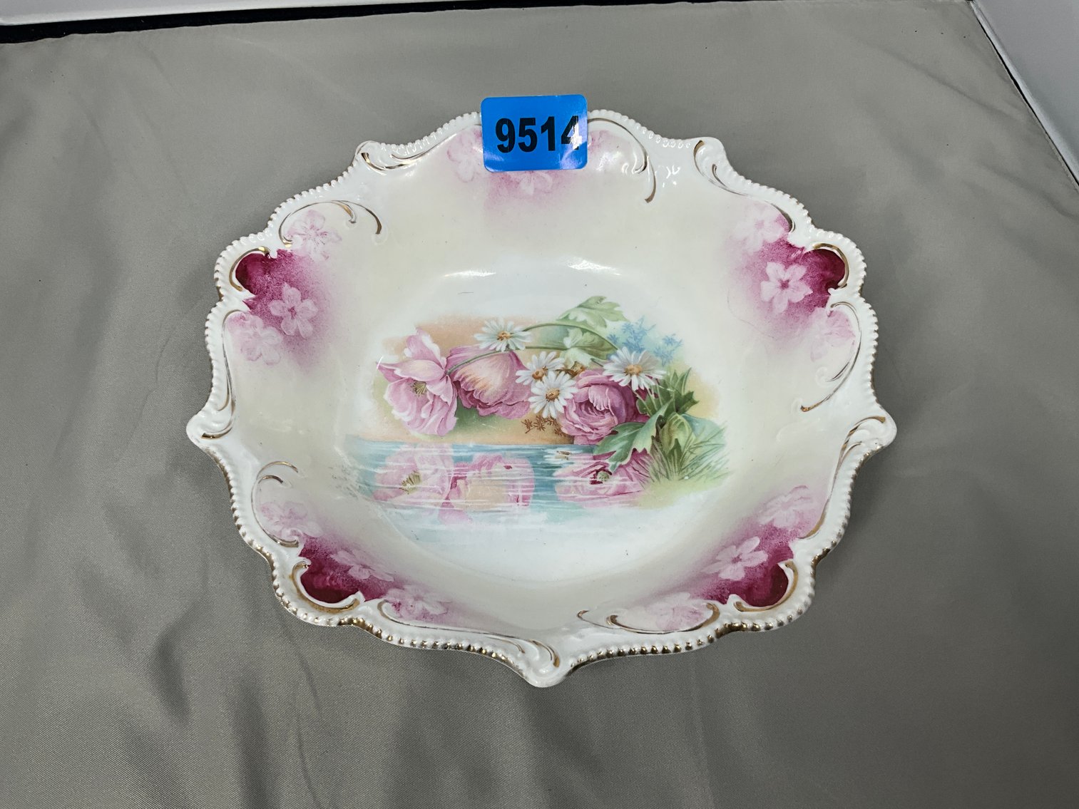 Image for RS Prussia Porcelain & Vintage Brass Bell Auction