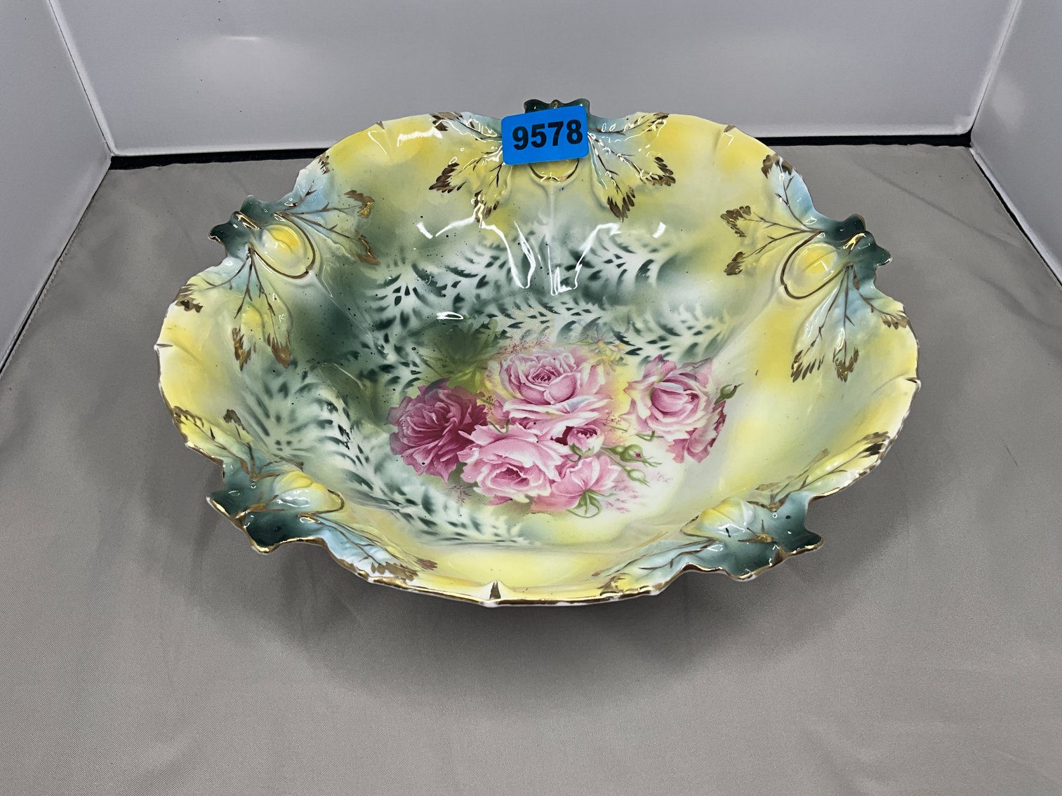 Image for RS Prussia Porcelain & Vintage Brass Bell Auction