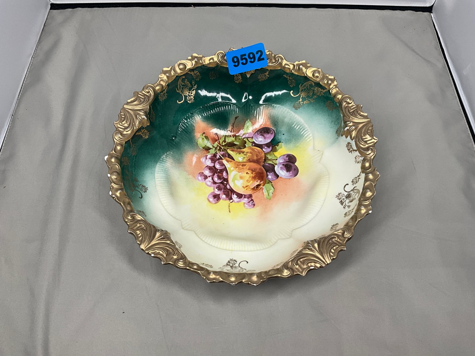 Image for RS Prussia Porcelain & Vintage Brass Bell Auction