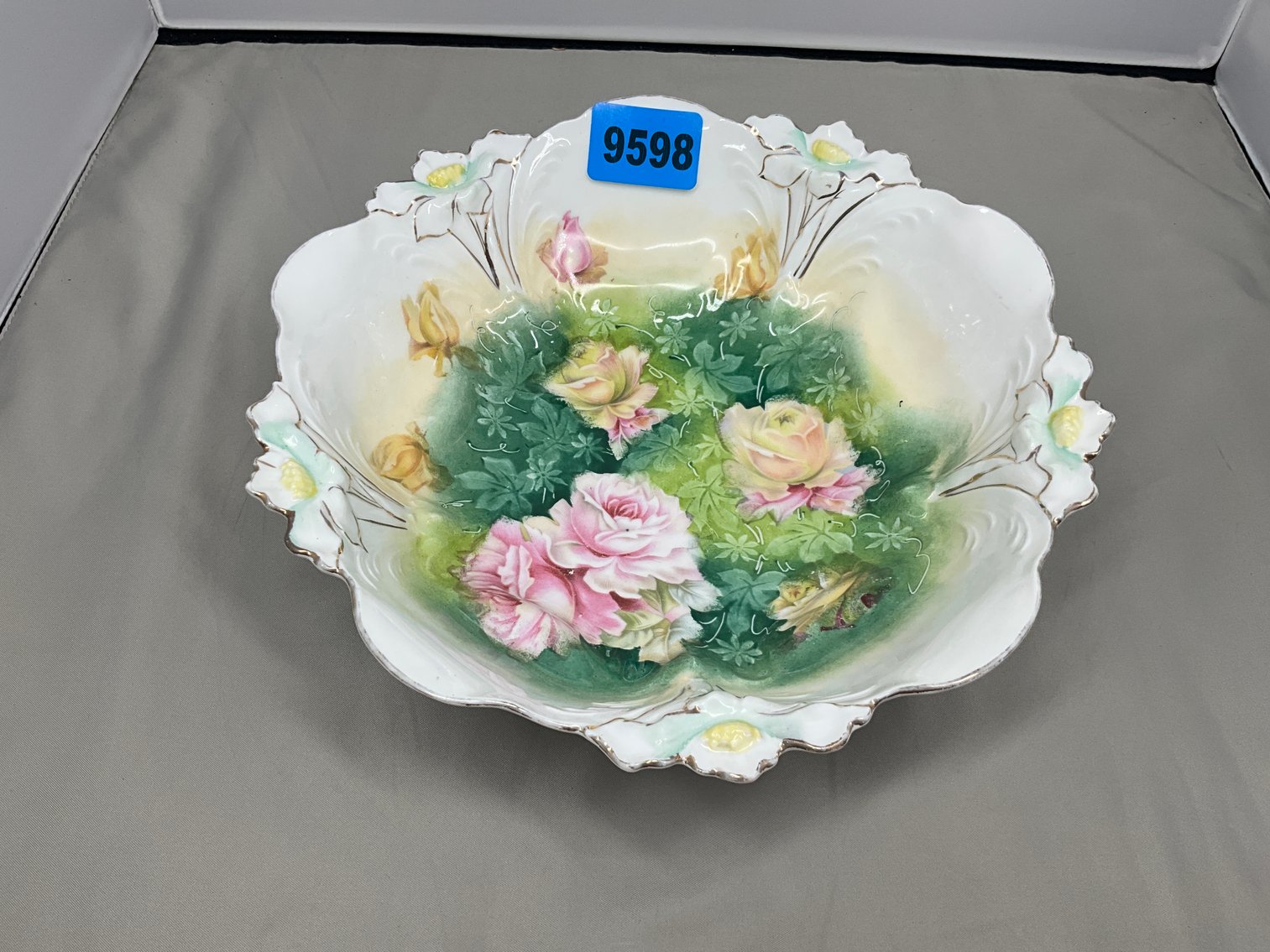 Image for RS Prussia Porcelain & Vintage Brass Bell Auction