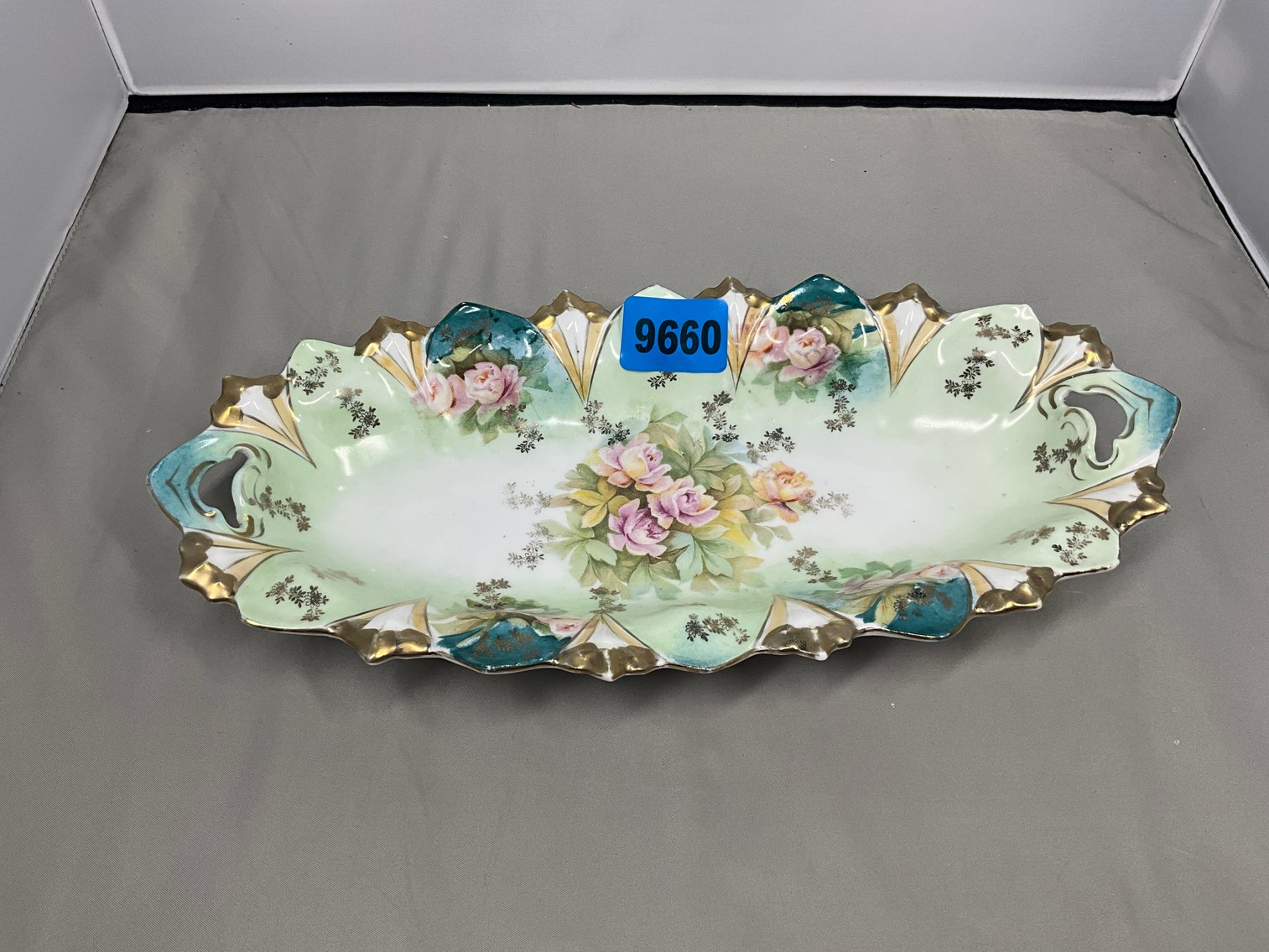 Image for RS Prussia Porcelain & Vintage Brass Bell Auction